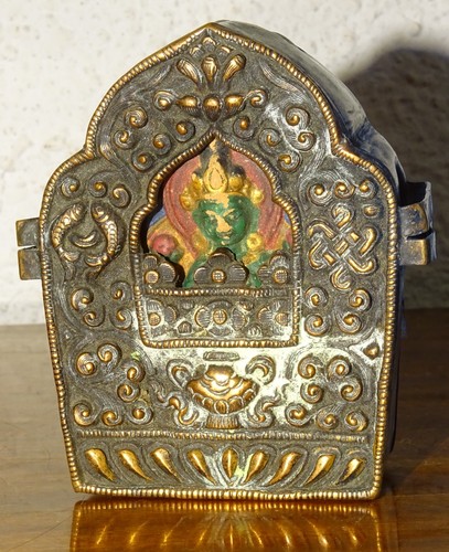 Reliquaire tibétain ghau - tibétain,