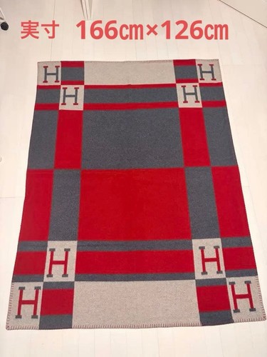 Hermes plaid avalon blanket - avalon,