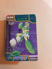 MEGAMAN ROCKMAN x 3 CARTE À