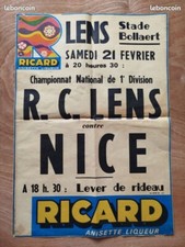 Affiche match RC Lens - Nice-