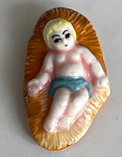 Rare & magnifique Fève Jésus Santon Crèche Noël ⭐ Galette des Rois French charm