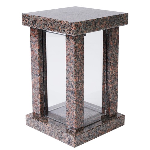 Lampe funéraire granit bohus - funéraire,