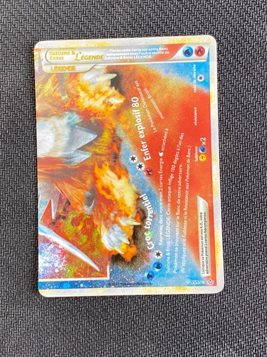 Carte pokémon suicune entei - pokémon,