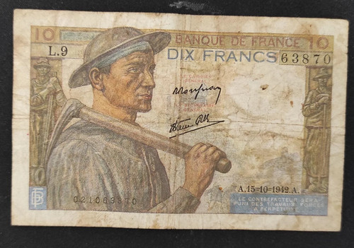 France billet francs - billet,