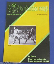 La chardon rouge ASNL Nancy