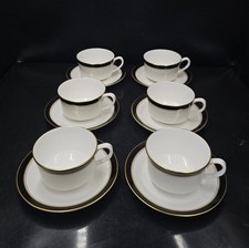 Service À thé HOWARD BLACK Royal Worcester Fine Bone China Made England