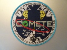 écusson pompier écusson