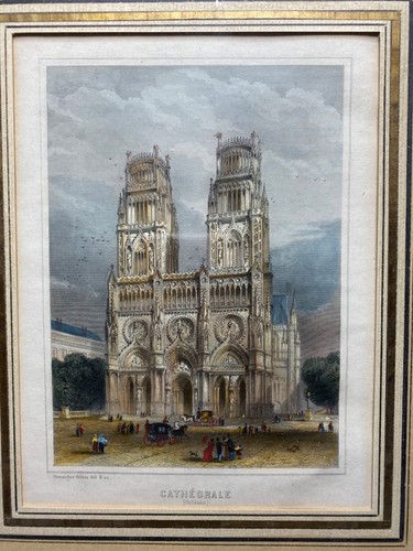 Ancienne gravure encadrée - , de