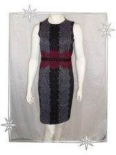 Robe droite noire - -,