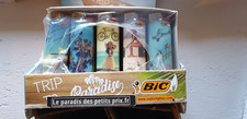 4 briquets BIC Maxi, briquet jetable à pierre, visuels paysage