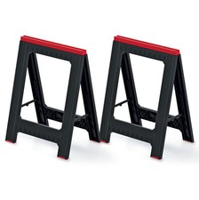 2 x tréteaux pliants tréteaux de travail tréteau de soutien tréteau de soubas...