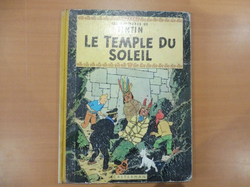 Tintin temple soleil - bd, "