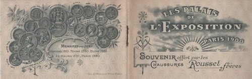Exposition 1900 chaussures - -,