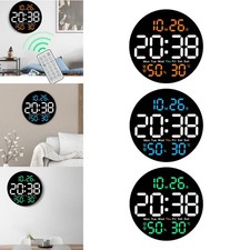 Horloge murale LED horloge