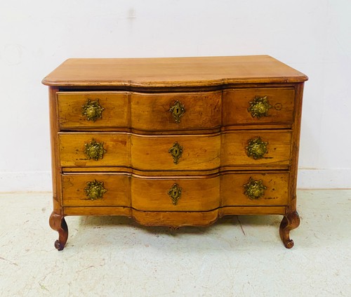 Commode noyer massif - commode, dessus