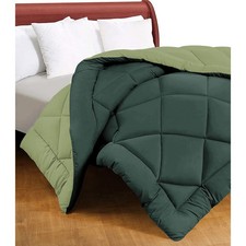 Caldo couette double face vert
