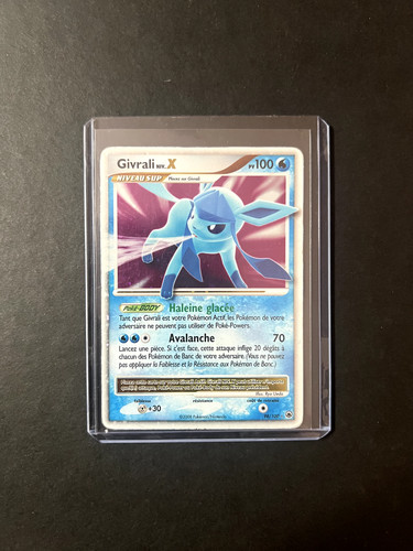 Carte pokémon givrali niv x - carte,