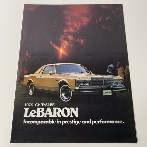 Chrysler lebaron dépliant - chrysler,