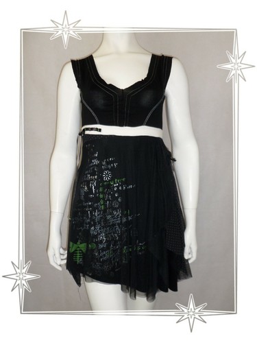 Robe tunique asymétrique - g, -robe
