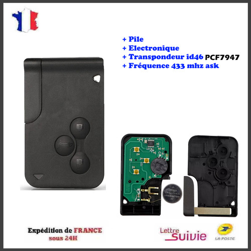 Carte cle vierge compatible - carte,
