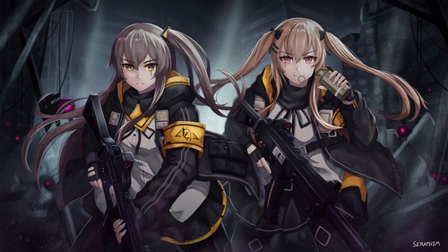 Anime games girls frontline