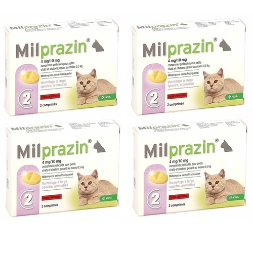 Lot boites de - lot, milprazin