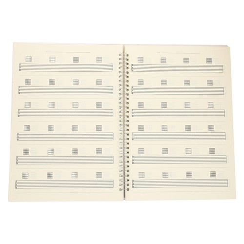 Carnet tablature guitare - ,