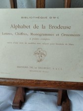 ALPHABET de la BRODEUSE - Bibliothèque D.M.C. - Edit. Th. de DILLMONT - N° 838.