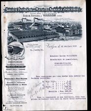 VIERZON (18) MATERIEL AGRICOLE & INDUSTRIEL Ancien ATELIER Celestin GERARD ,1919