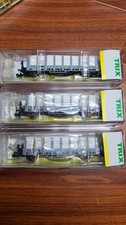 Trix Minitrix 3 wagons plat à