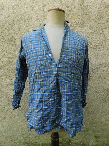Chemise paysanne ancienne - chemise,