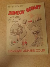 "Joyeux depart" 2ème Livret, Methode de Lecture, Manuel  scolaire Ed. A.Colin 