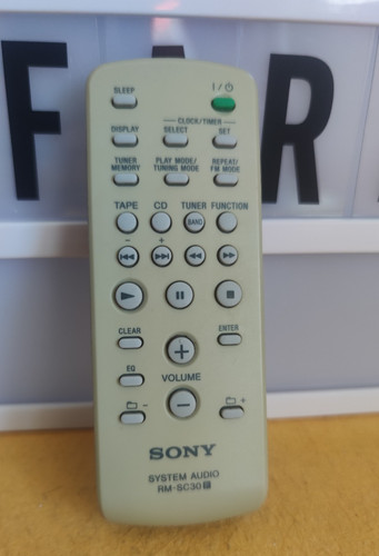 Sony sc30 audio - sony, rm-sc30