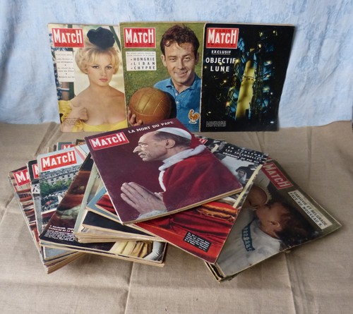 Paris match année 1958 - année,