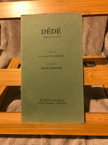 Willemetz christiné dédé - willemetz,