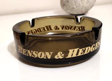 ancien cendrier publicitaire Benson&hedges Verre Fumé Rare Cigarette Ashtray