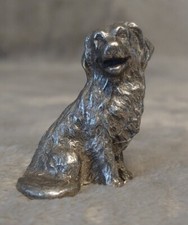 Chien miniature en étain 95 %