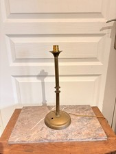 Ancien Lampe Colonne Empire