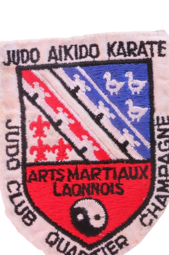 Insigne tissus judo club - insigne,