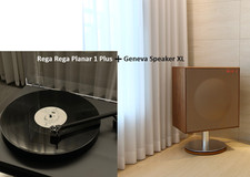 Enceinte geneva noyer - geneva,