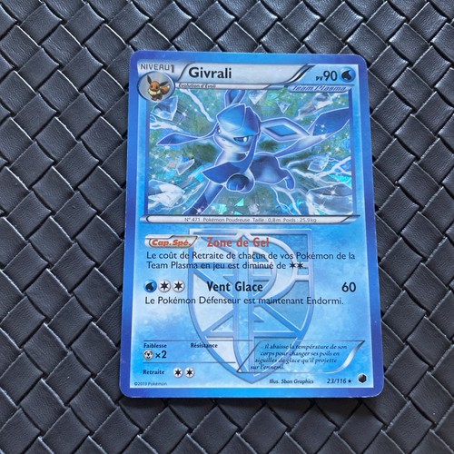 Carte pokémon givrali 116 - carte,