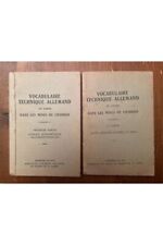 Vocabulaire technique allemand