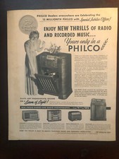 PHILCO ENJOY NEW THRILLS OF