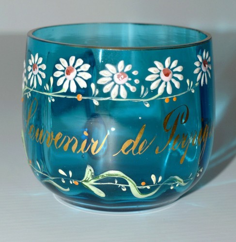 Ancien superbe verre souvenir - -ancien,