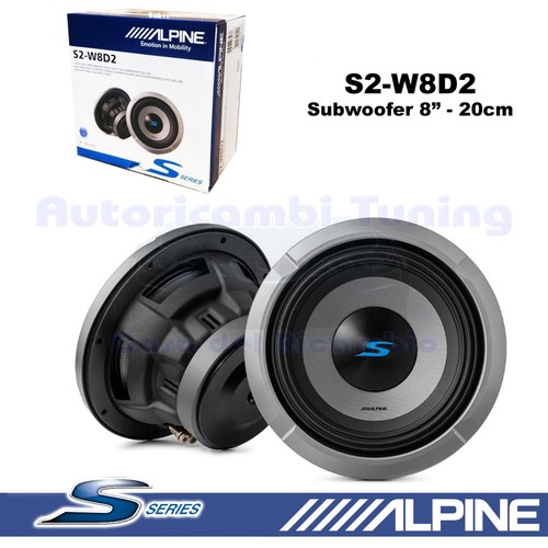 Subwoofer alpine w8d2 - alpine, s2-w8d2