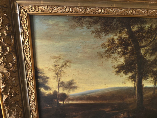 Tableau ancien peinture huile - ancien,