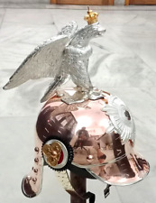 Aigle impérial militaria allemand officier prussien Pickelhaube casque en cui...