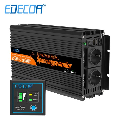 Edecoa convertisseur 24v - 24v, 220v
