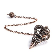 Ensemble pendule cuivre pour