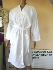 PEIGNOIR DE BAIN  BLANC JALLA
